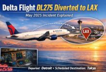 Delta Flight DL275 Diverted LAX