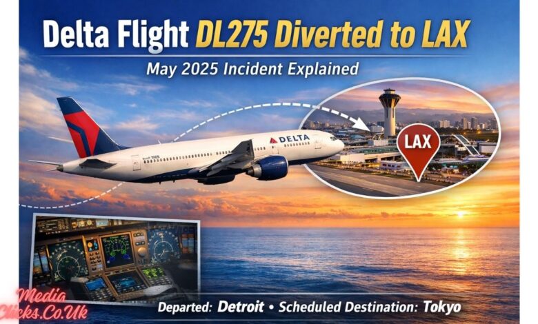 Delta Flight DL275 Diverted LAX