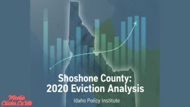 Idaho Policy Institute Formal Eviction Rate 2020 Shoshone County