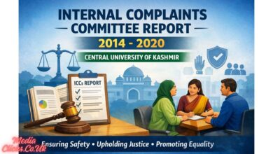 Internal+Complaints+Committee+Report+2014-2020+Central+University+Of+Kashmir
