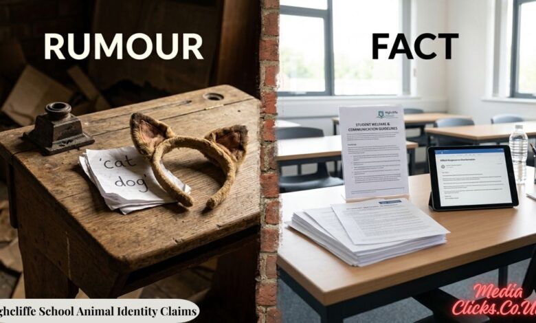 Highcliffe School Animal Identity Claims