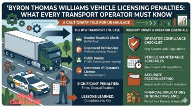 Byron Thomas Williams Vehicle Licensing Penalties