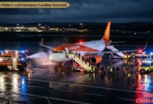EasyJet Flight U2238 Emergency Landing Newcastle