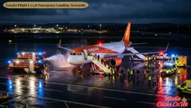 EasyJet Flight U2238 Emergency Landing Newcastle