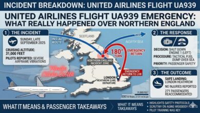 United Airlines Flight UA939 Emergency